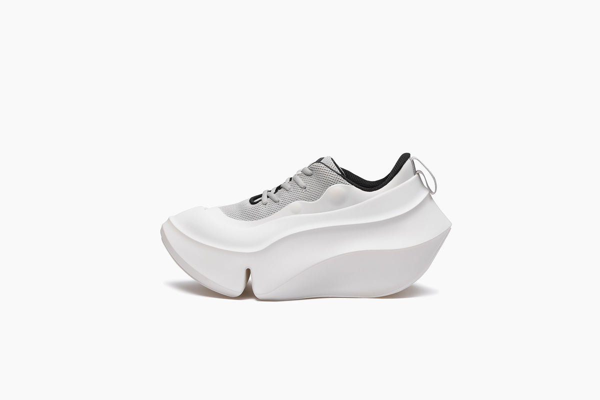 ORCA WAVE - LIGHT GRAY WHITE / WHITE SOLID MATTE (オルカ ウェーブ 