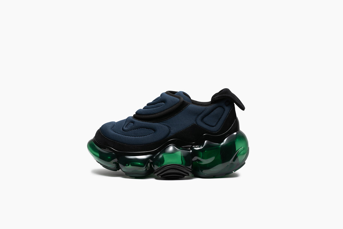 MOOPIE NAZCA - NAVY BLACK / DARK GREEN (ムーピー ナスカ ネイビー 