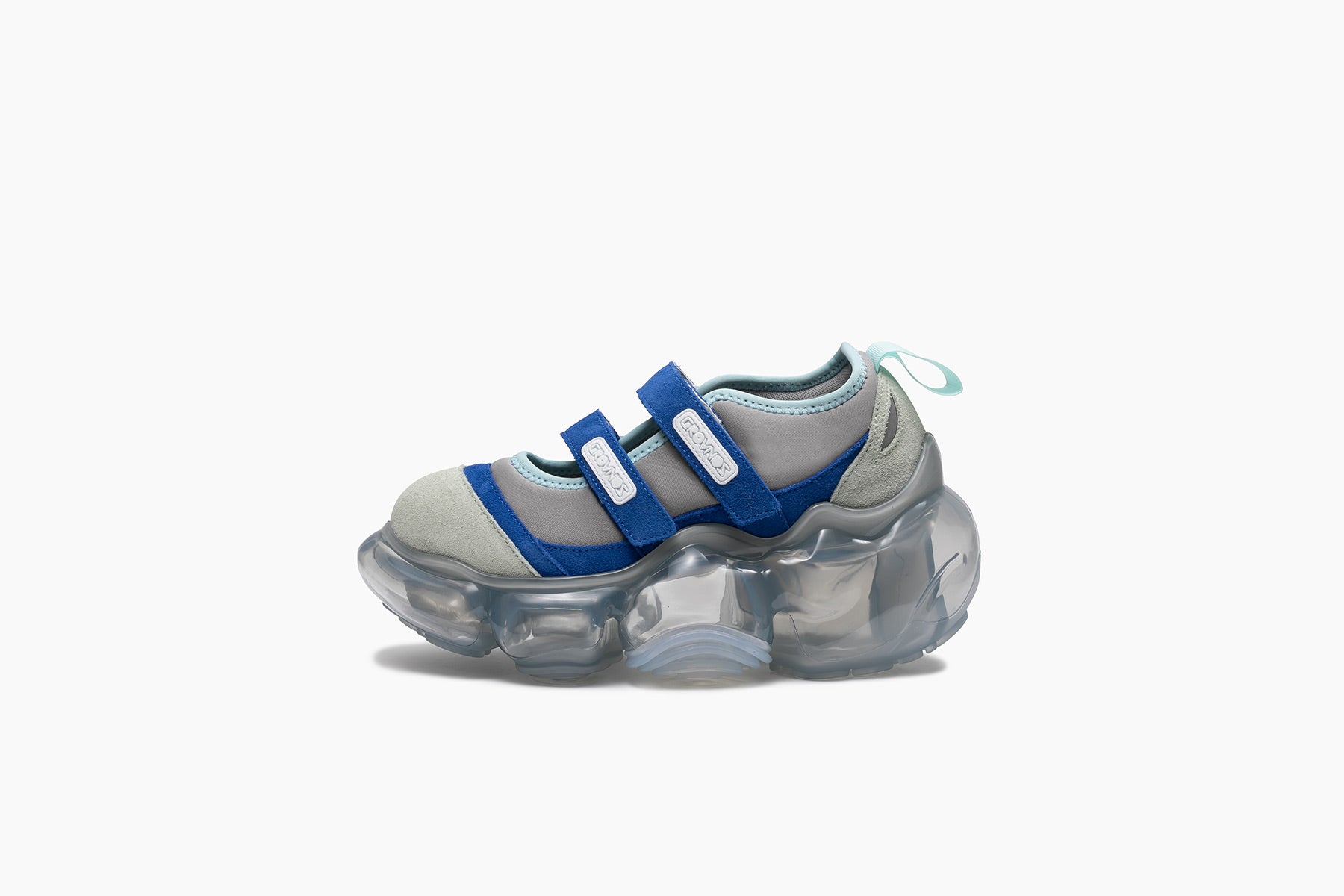 MOOPIE MARY JANE DOUBLE - GRAY BLUE / ICE GRAY (ムーピー メリー 