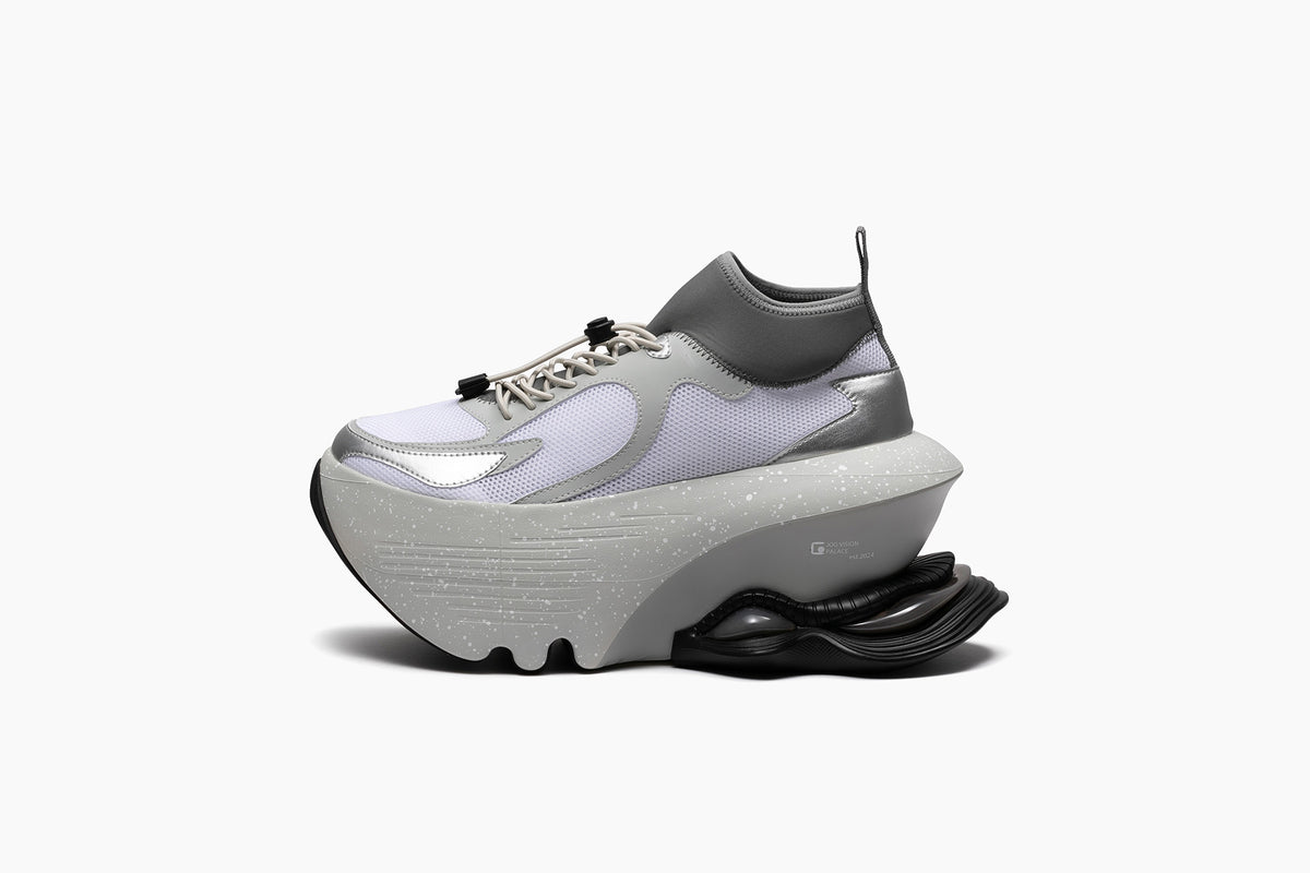 JOG VISION FLUX PALACE - WHITE GRAY / WHITE GRAY WHITE SPLASH 