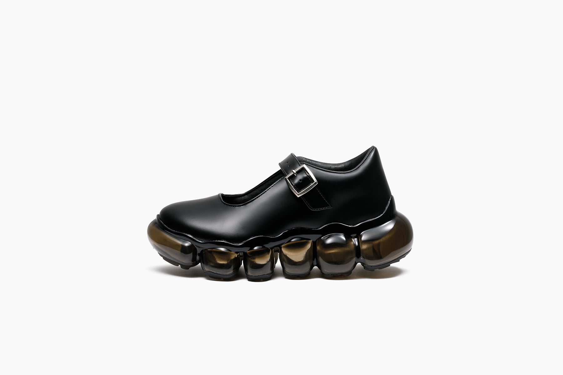 grounds JEWELRY PEBBLE BLACK LEATHER / BLACK