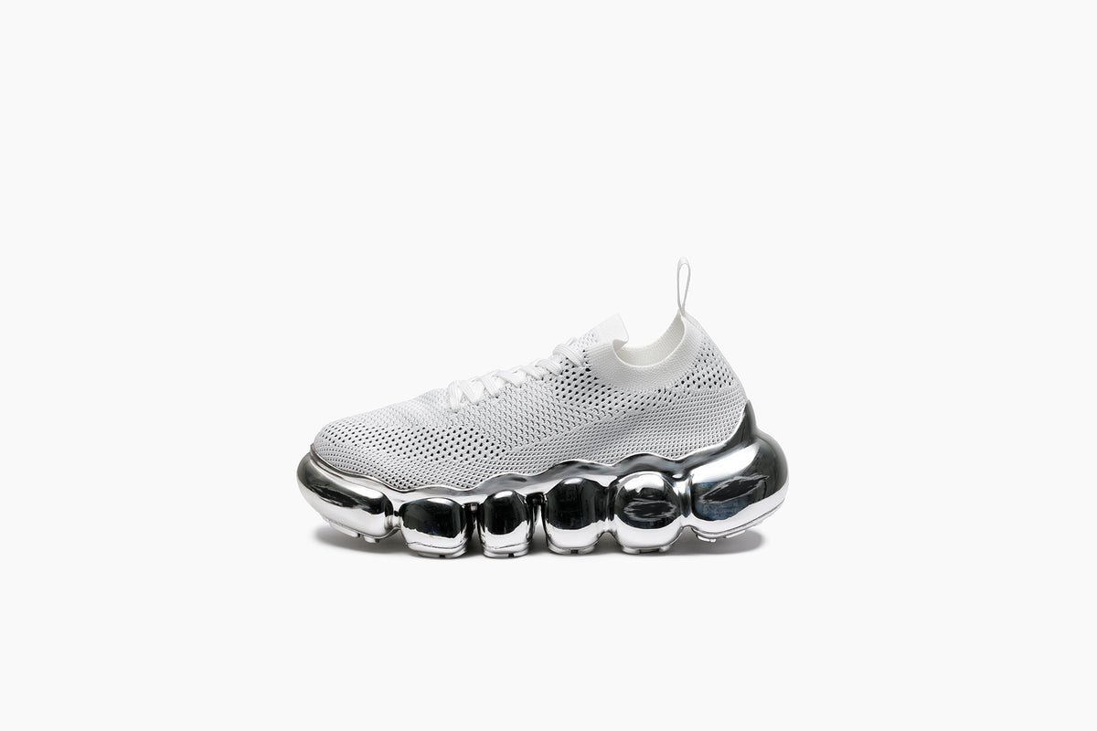 JEWELRY CHROME SCRATCH - WHITE BLACK / CHROME(ジュエリー クローム 