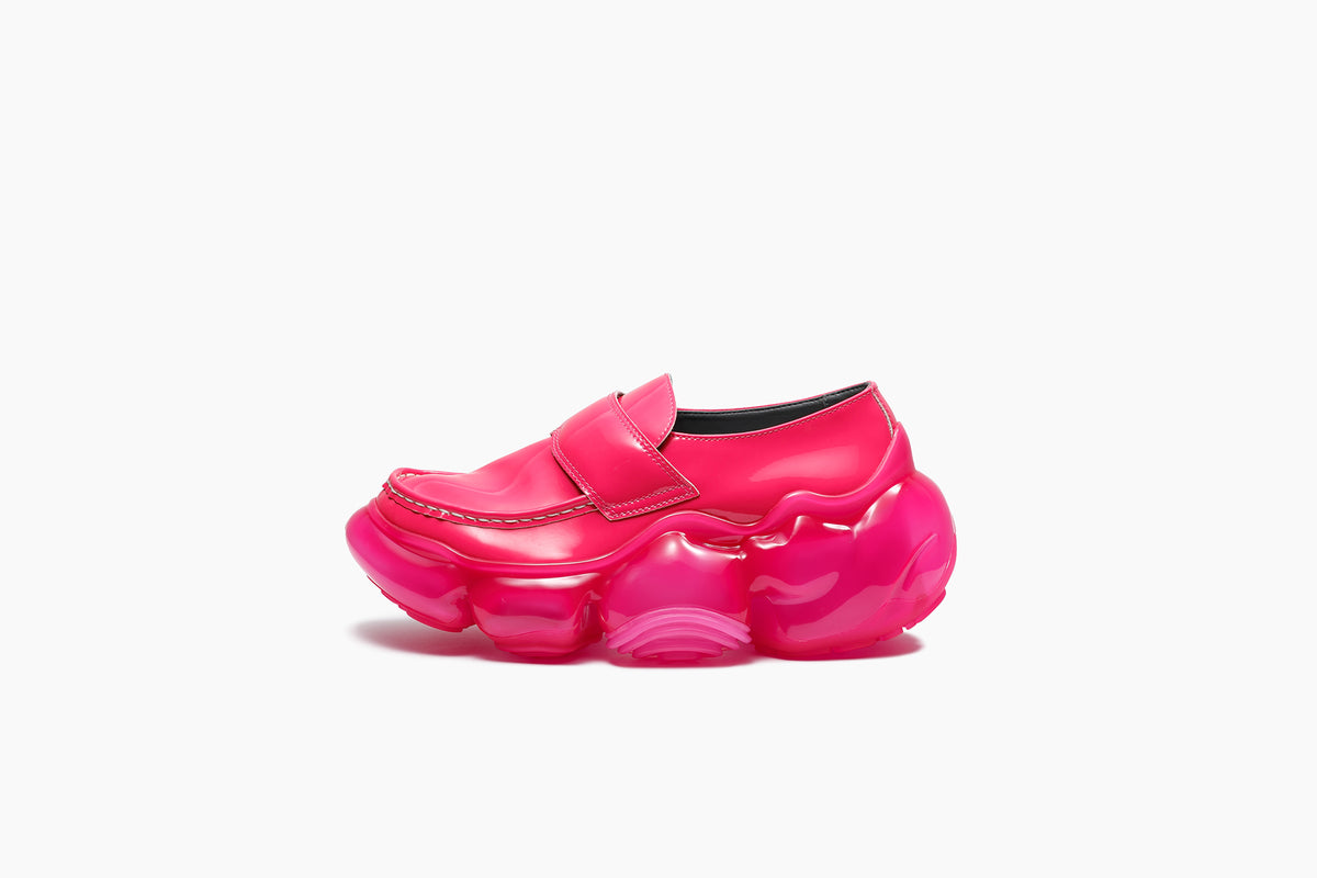 MOOPIE LOAFER - PINK / HOT PINK (ムーピーローファー - ピンク 