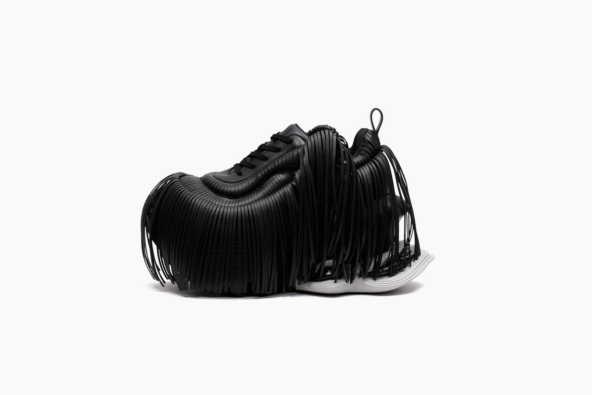 JOG VISION FLUX FRINGLES - BLACK / BLACK (ジョグ ビジョン 