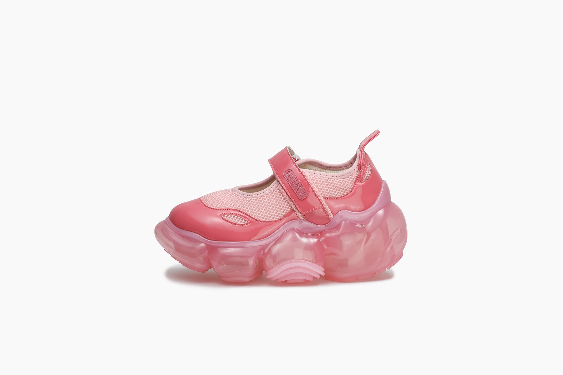 MOOPIE MARY JANE - PINK ENAMEL / STRAWBERRY (ムーピー メリー