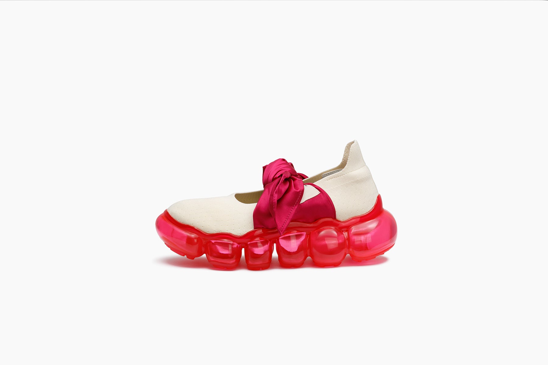非売品　プランタンハウス 喜 printemps モイスチャークリーム JEWELRY HANKIE PUMPS - CREAM ROSE / PINK (ジュエリー ハンキー