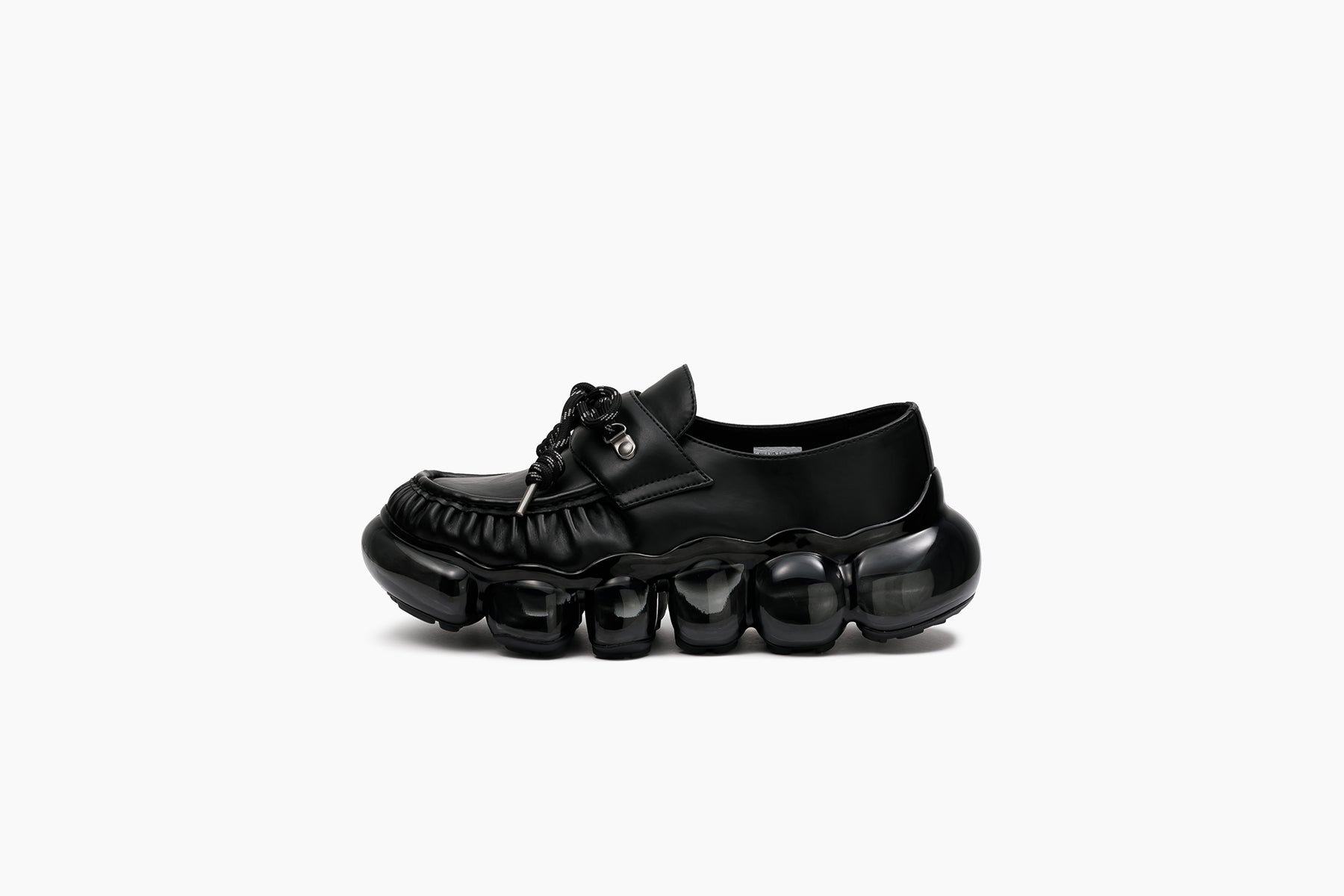 JEWELRY LOAFER SHOELACE - BLACK / BLACK (ジュエリー ローファー