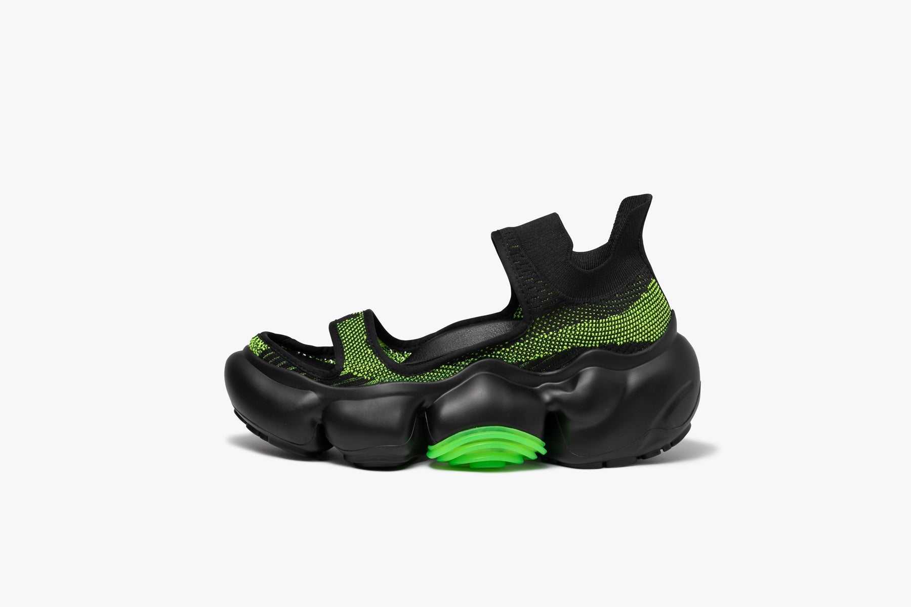 MOOPIE AS1 SANDAL - BLACK CITROEN YELLOW / BLACK SOLID / BLACK 