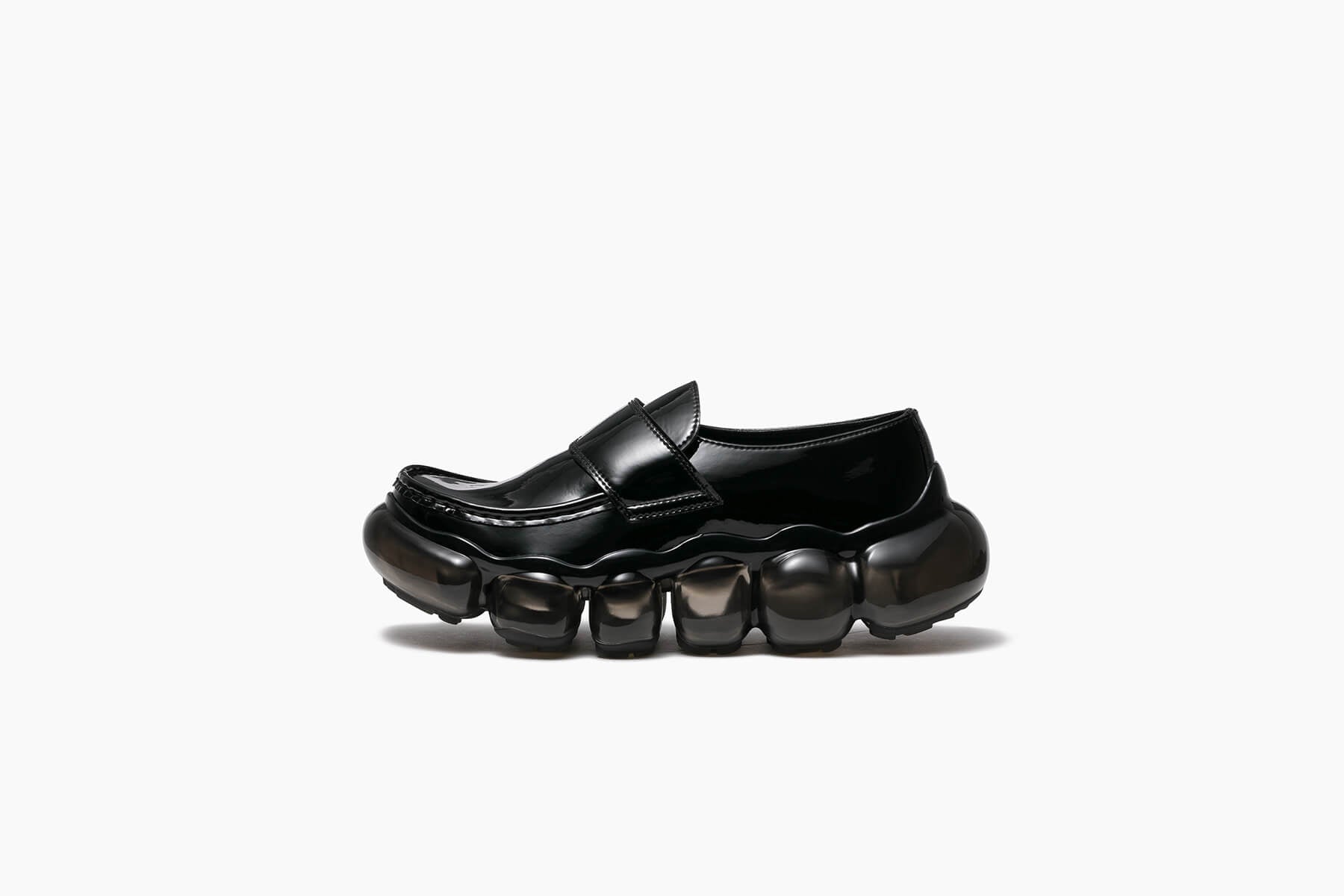 JEWELRY LOAFER ENAMEL BLACK / BLACK (ジュエリー ローファー 