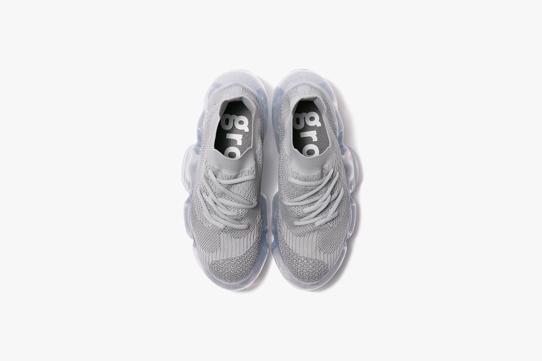 靴 grounds MOOPIE NAZCA GRAY / ICEGRAY / 24 MOOPIE - GRAY / ICEGRAY (ムーピー グレー / アイスグレー)｜grounds