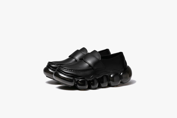grounds JEWELRY LOAFER BLACK LEATHER / BLACK