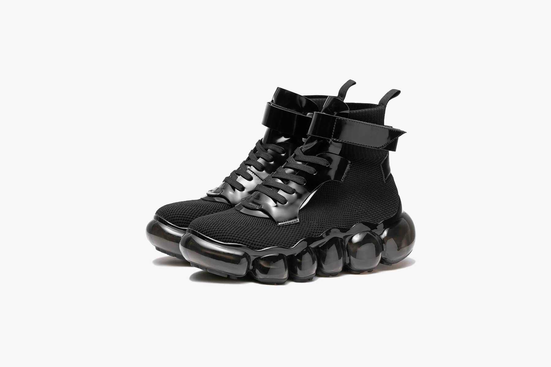 Grounds Jewelry Black Trainers - Mikio Sakabe | UJNG