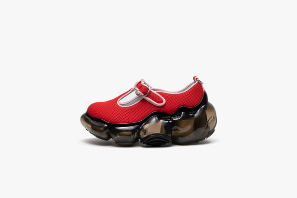 grounds MOOPIE T MARY JANE RED / BLACK