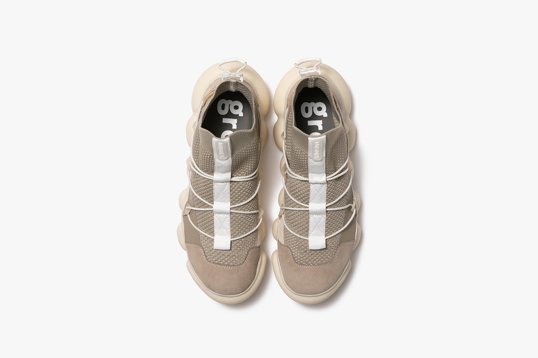 JEWELRY STONE - SAND BEIGE / VANILLA SOLID (ジュエリー