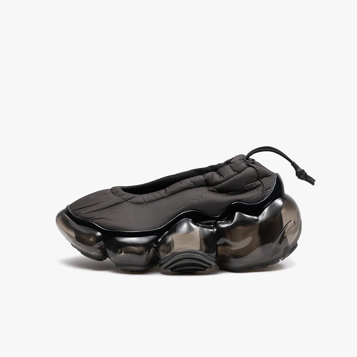 MOOPIE PUMPS - DARK GRAY / BLACK (ムーピー パンプス ダークグレー 