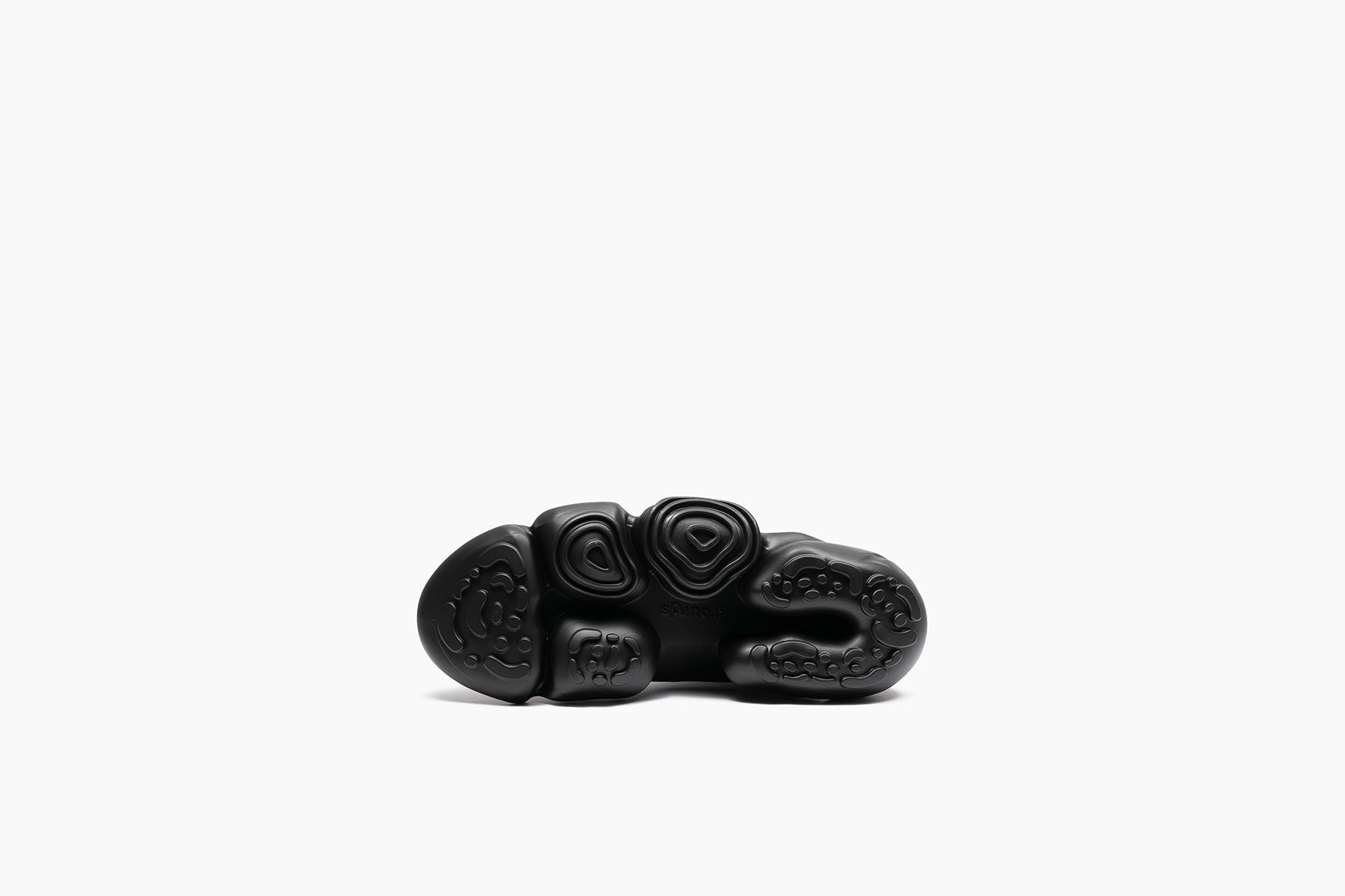 grounds MOOPIE KNIT BOOTS BLACK / BLACK MATTE