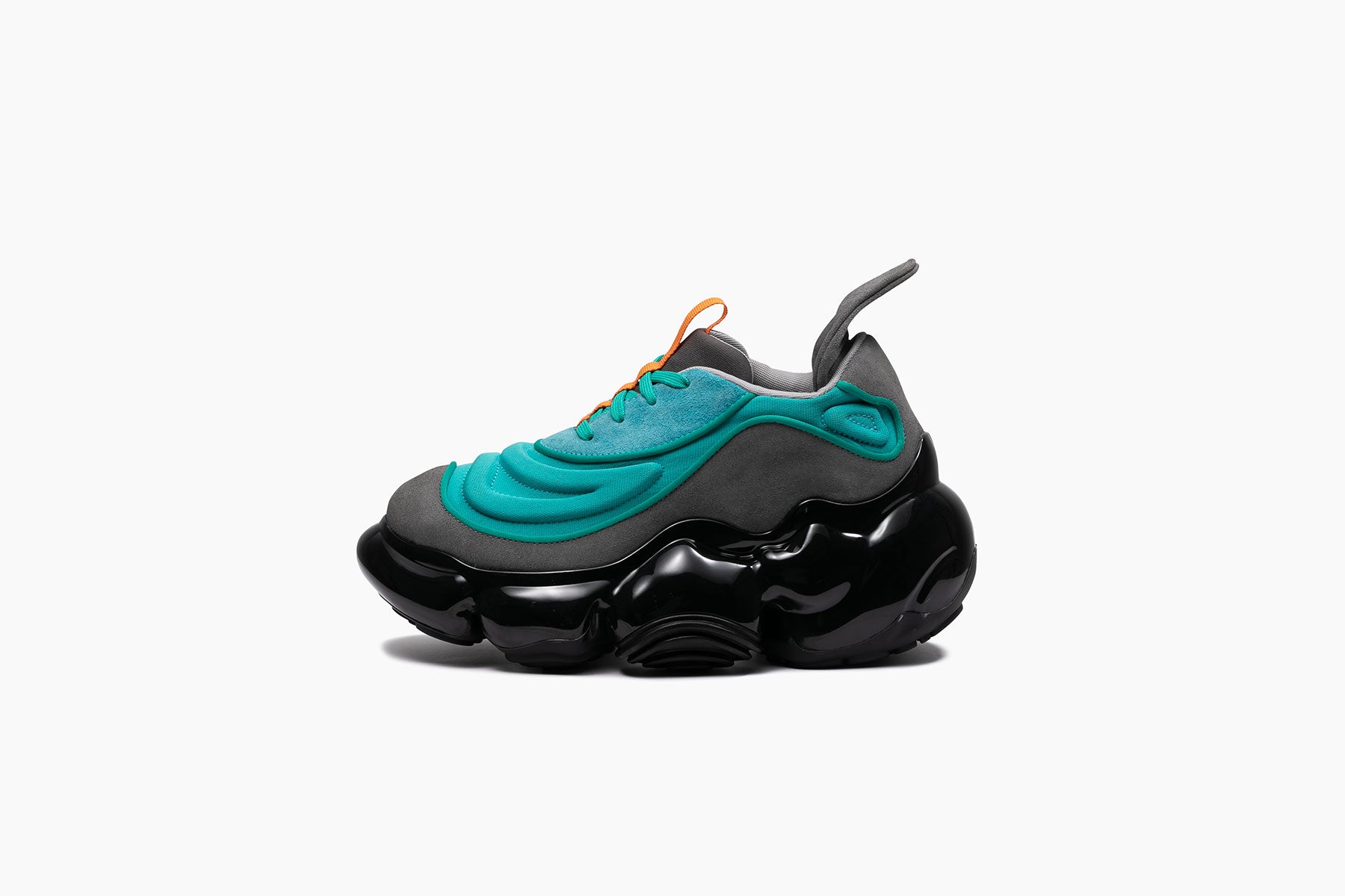 MOOPIE NAZCA LACE - EMERALD GRAY / BLACK SOLID (ムーピー MOOPIE NAZCA LACE - EMERALD GRAY / BLACK SOLID (ムーピー