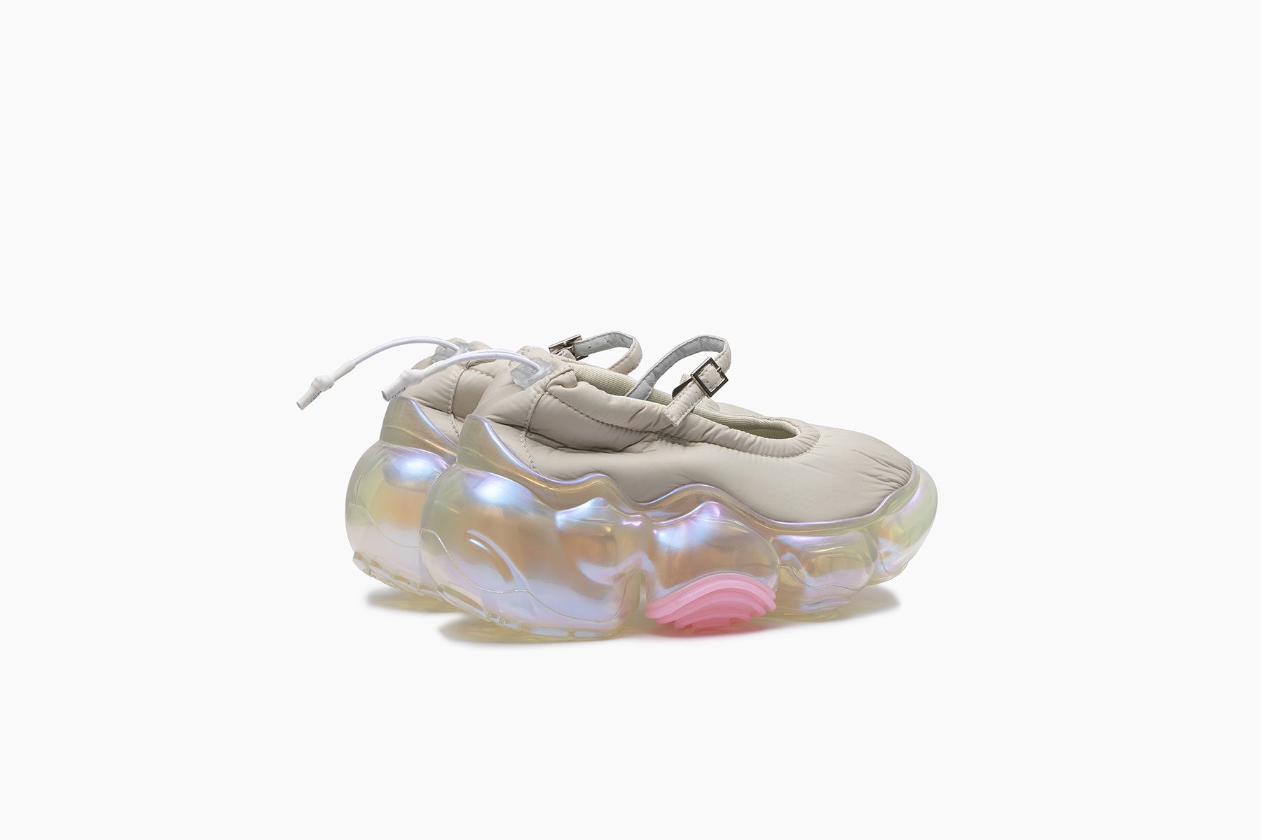 grounds MOOPIE PUMPS CREAM / CLEAR AURORA