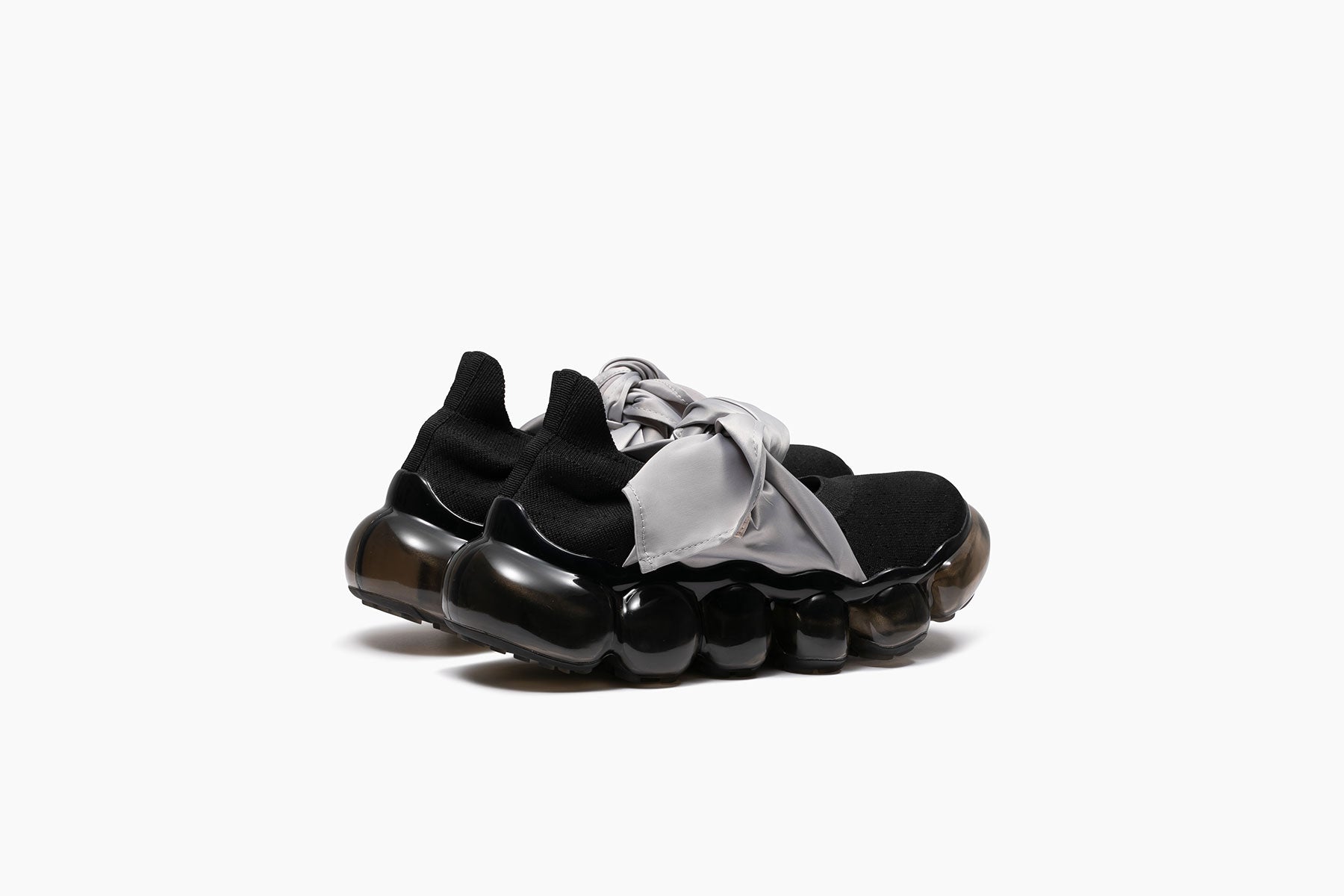JEWELRY HANKIE PUMPS - BLACK RED / BLACK (ジュエリー
