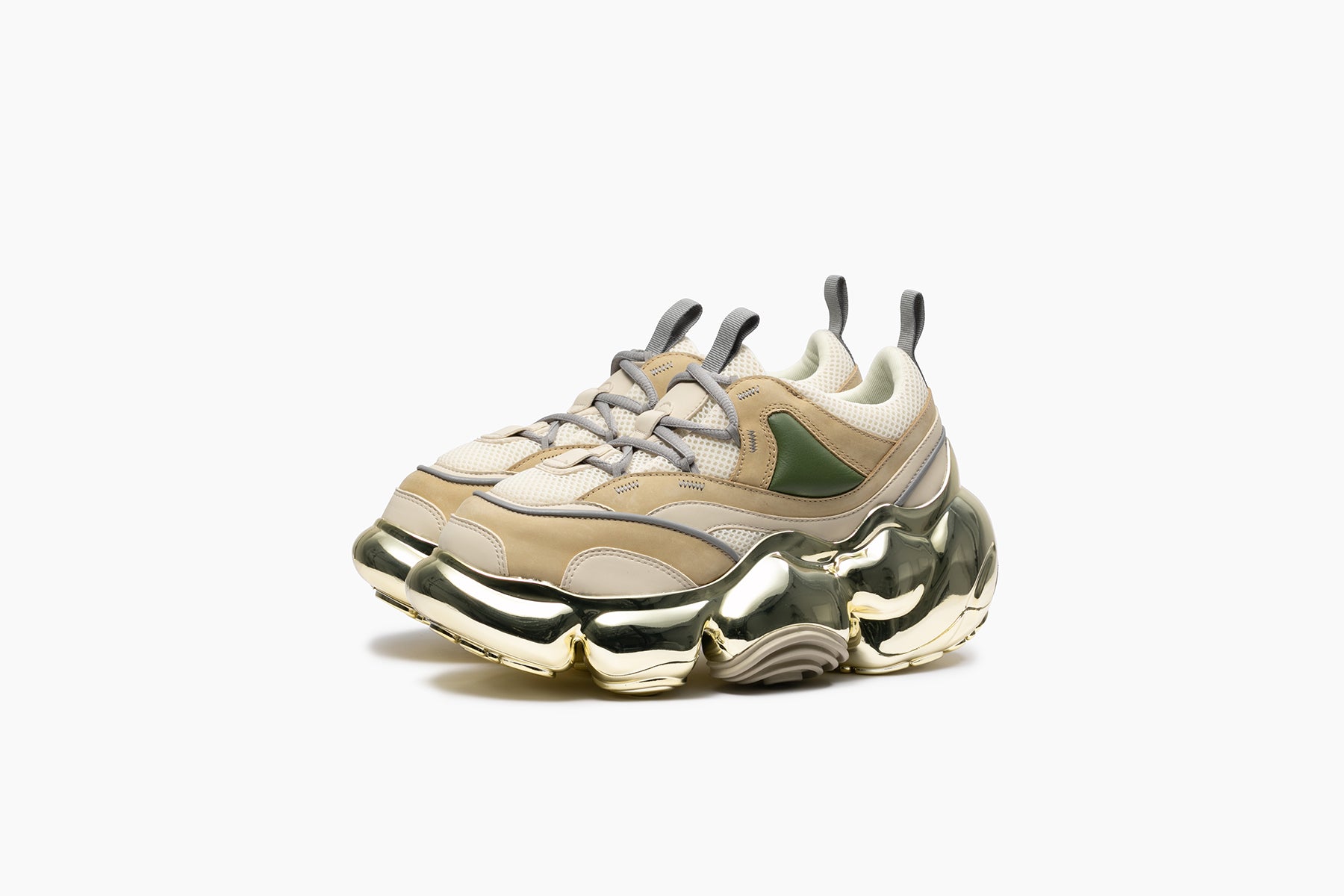 grounds MOOPIE JAWS CHROME CREAM BEIGE / GOLD