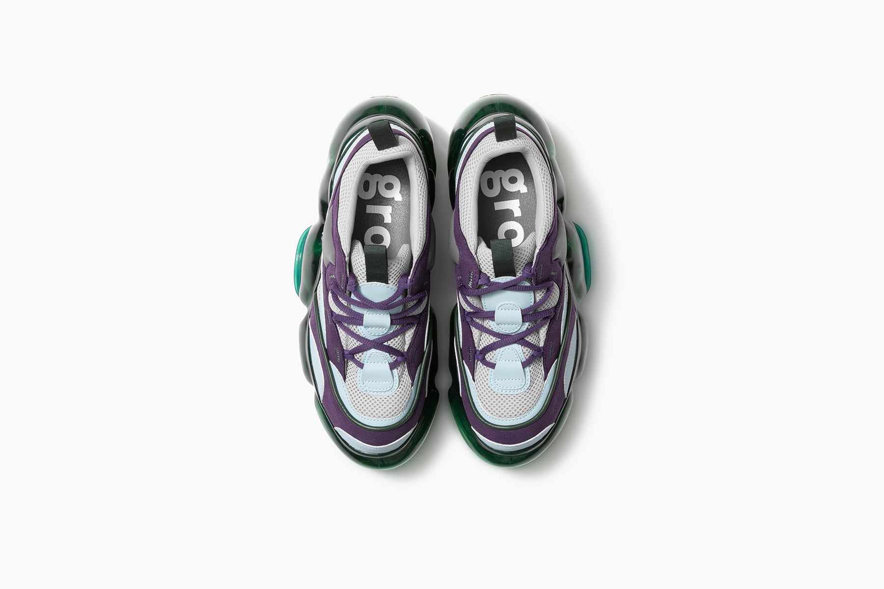 grounds MOOPIE JAWS PURPLE BLUE / DARK GREEN
