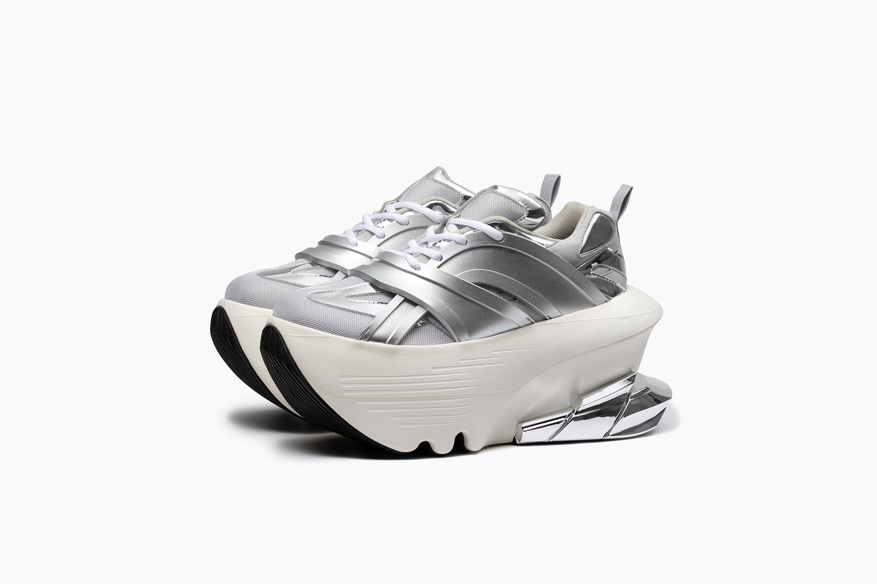 JOG VISION CROSS CHROME - SILVER / WHITE SILVER (ジョグ ビジョン