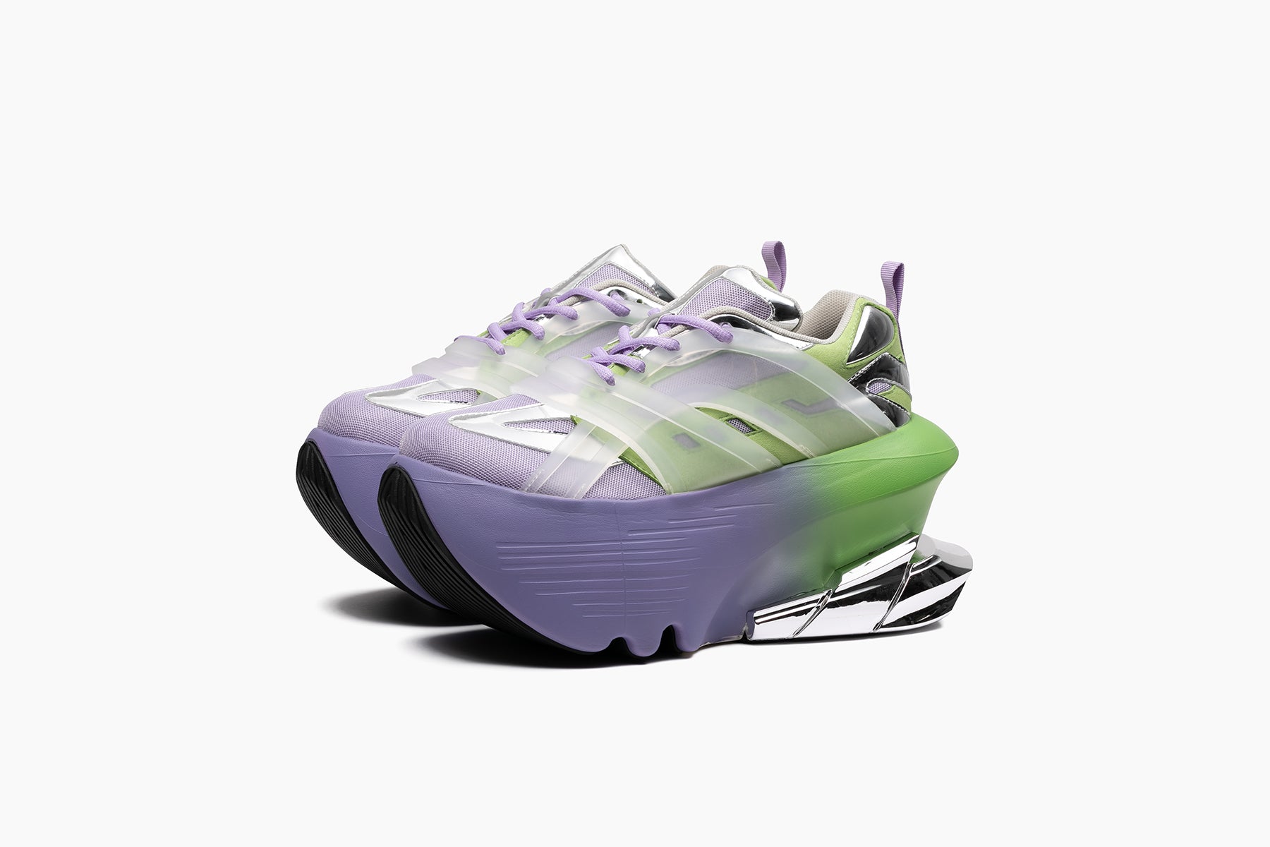 JOG VISION CROSS CHROME - PURPLE GREEN / PURPLE GREEN SILVER