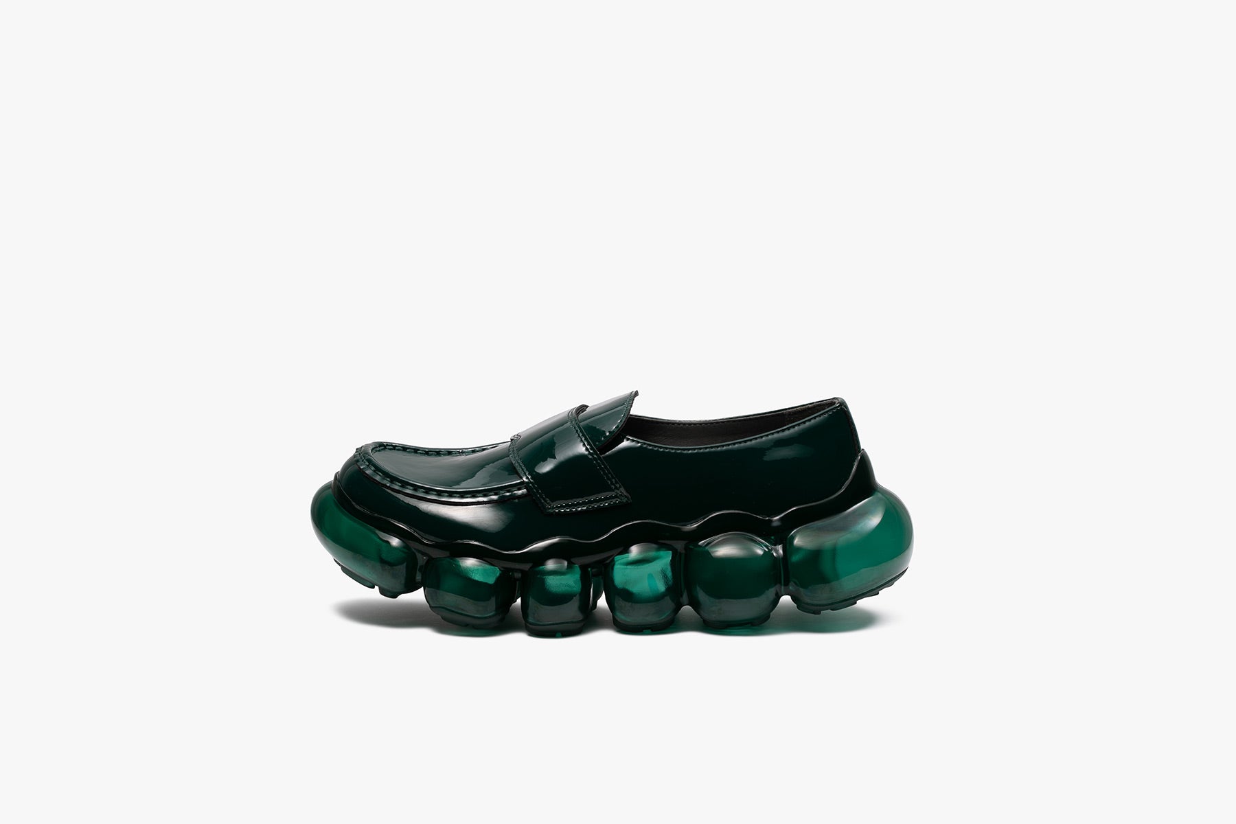 grounds JEWELRY LOAFER DARK GREEN / DARK GREEN