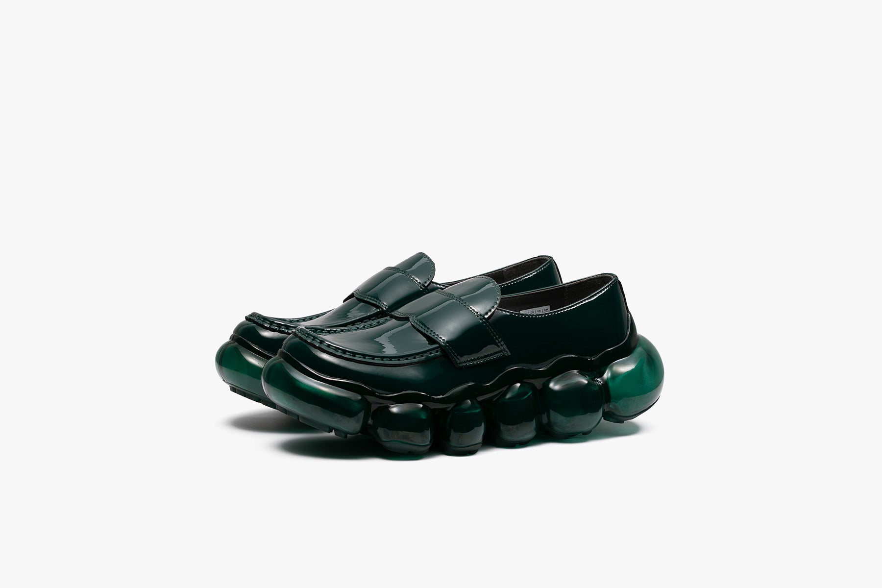 grounds JEWELRY LOAFER DARK GREEN / DARK GREEN