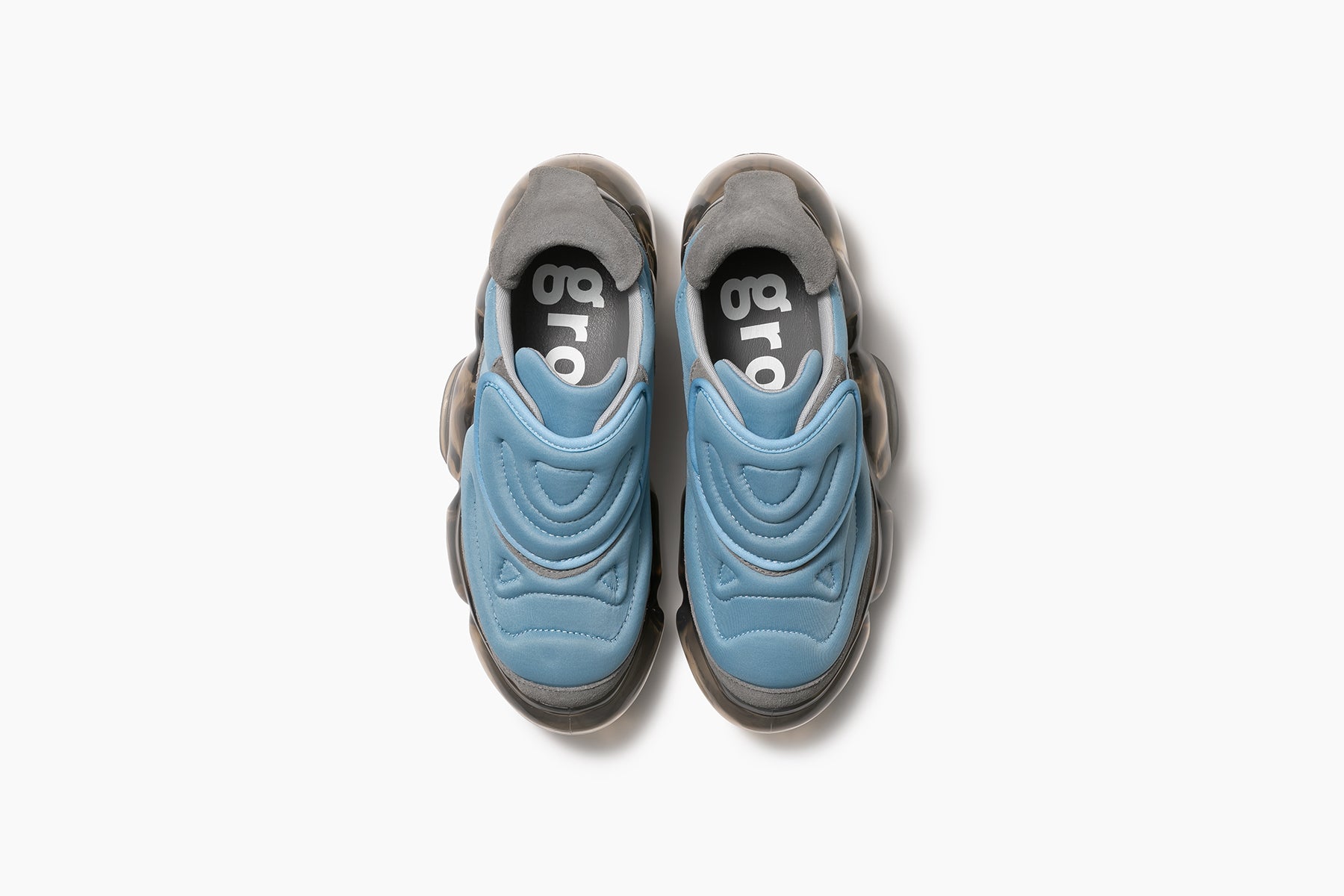 MOOPIE NAZCA - ASH BLUE GRAY / DARK GRAY (ムーピー ナスカ アッシュ