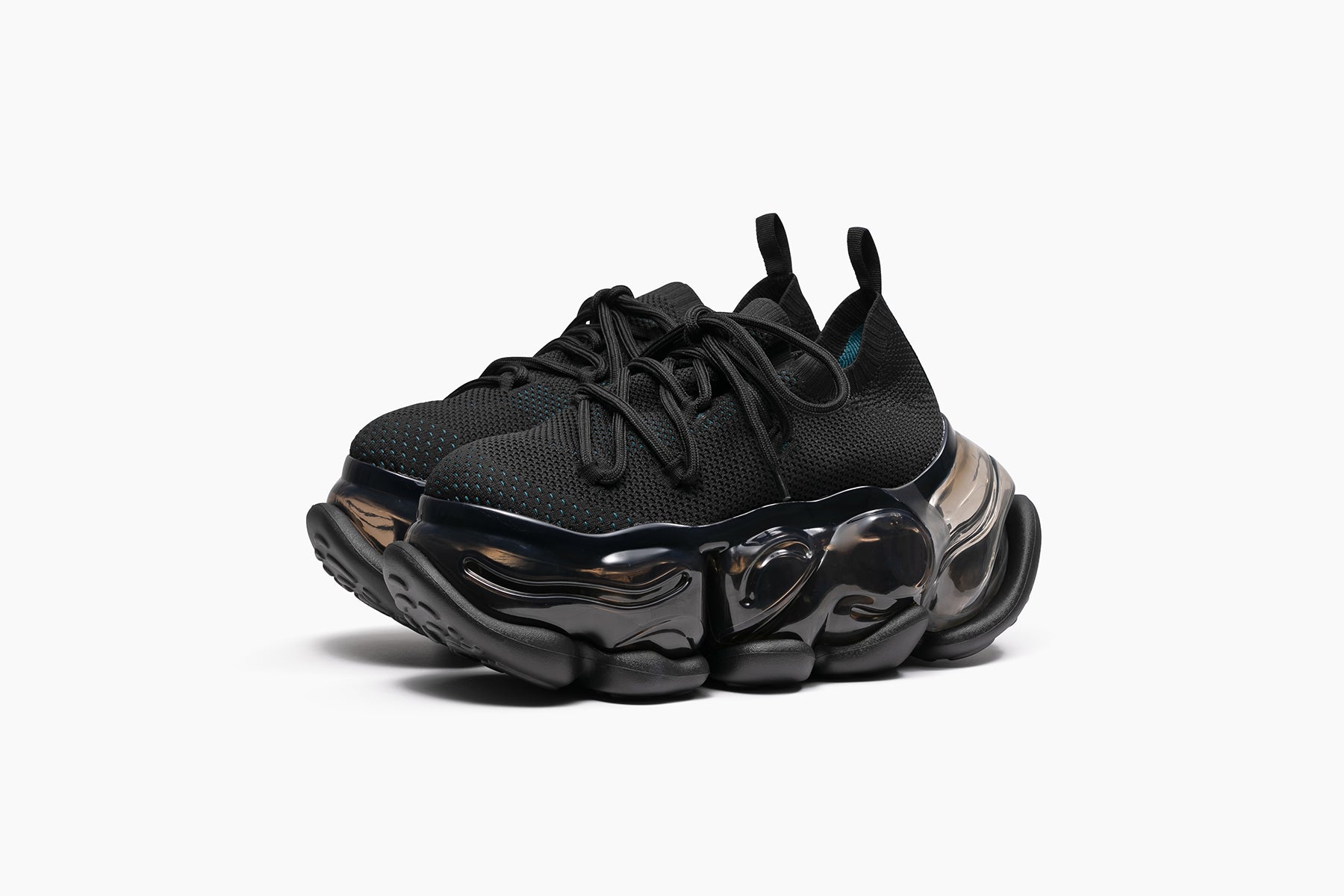 grounds SKYSCRAPER　BLACK TEAL / BLACK