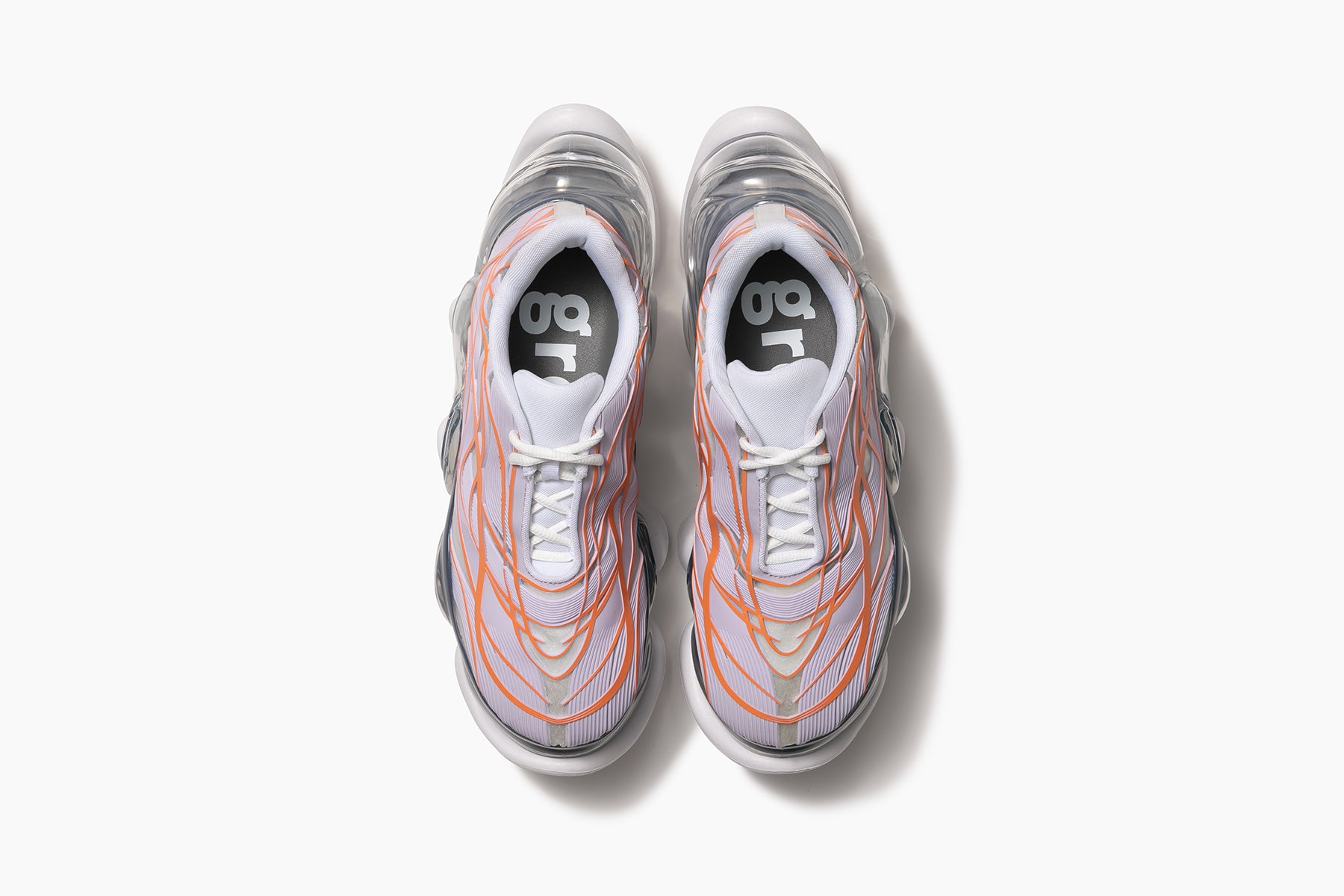 grounds SKYSCRAPER WIRE　ORANGE LILAC / ICE GRAY