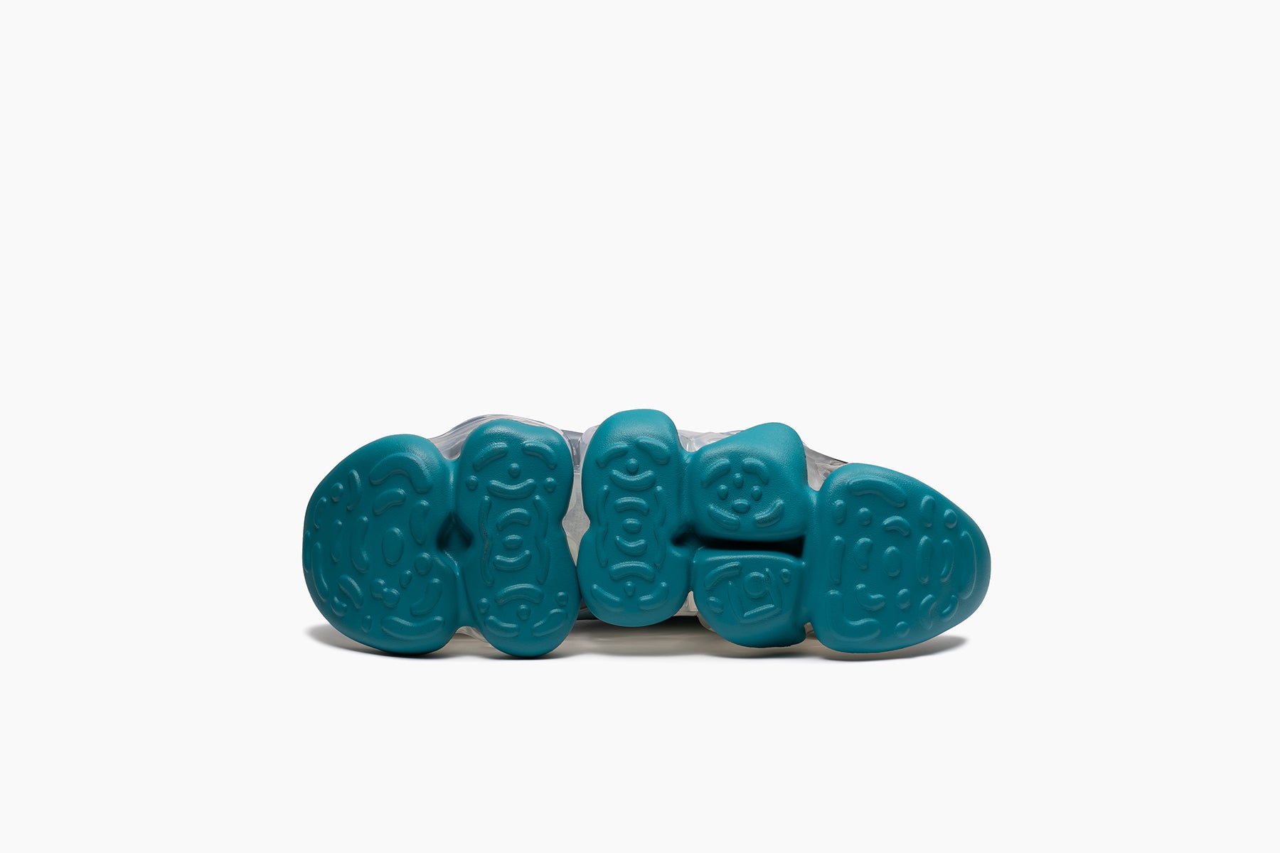 grounds SKYSCRAPER WIRE　TEAL BLUE / CLEAR