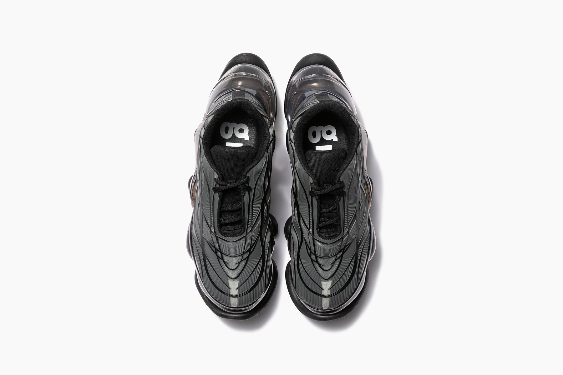 grounds SKYSCRAPER WIRE　BLACK GREY / BLACK
