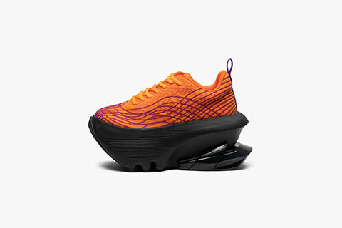 grounds JOG VISION DYNAMO NEON ORANGE PURPLE / BLACK-side