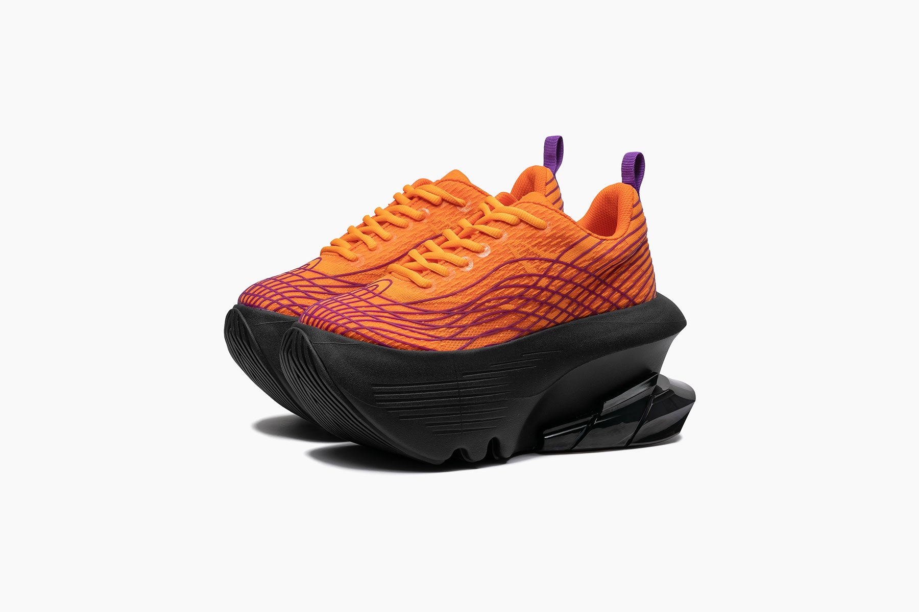 grounds JOG VISION DYNAMO オレンジ JOG VISION DYNAMO - NEON ORANGE PURPLE / BLACK (ジョグ