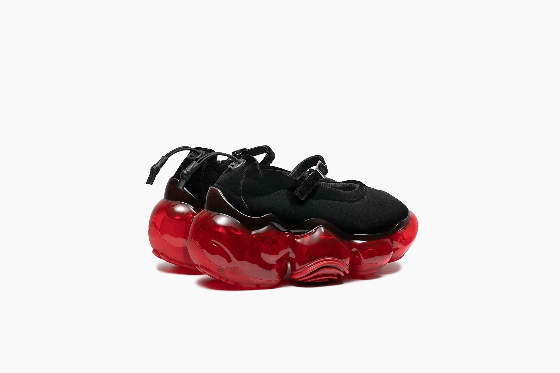 激安通販サイト PUMPS MOOPIE - パンプス (ムーピー BLOOD / VELVET BLACK 靴