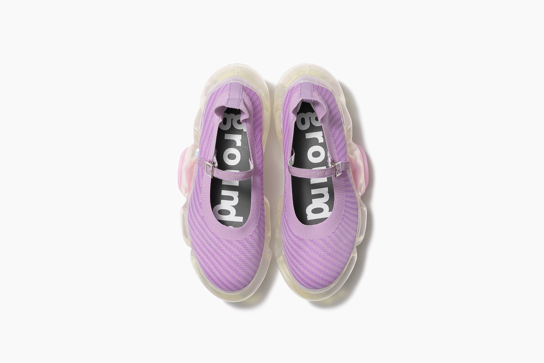 MOOPIE KNIT PUMPS - LIGHT PURPLE / AURORA (ムーピー ニット