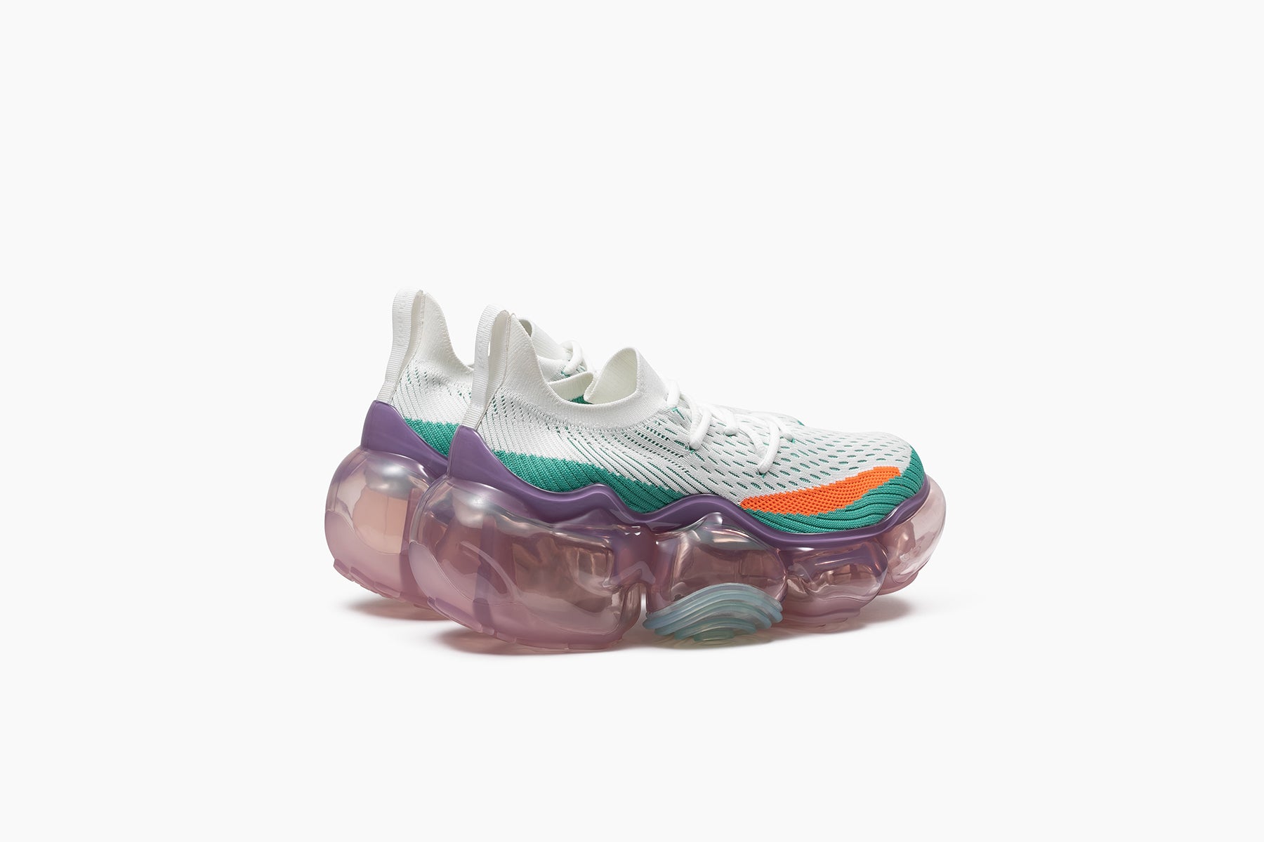 grounds MOOPIE T2　WHITE COBALT GREEN / DIRTY PINK