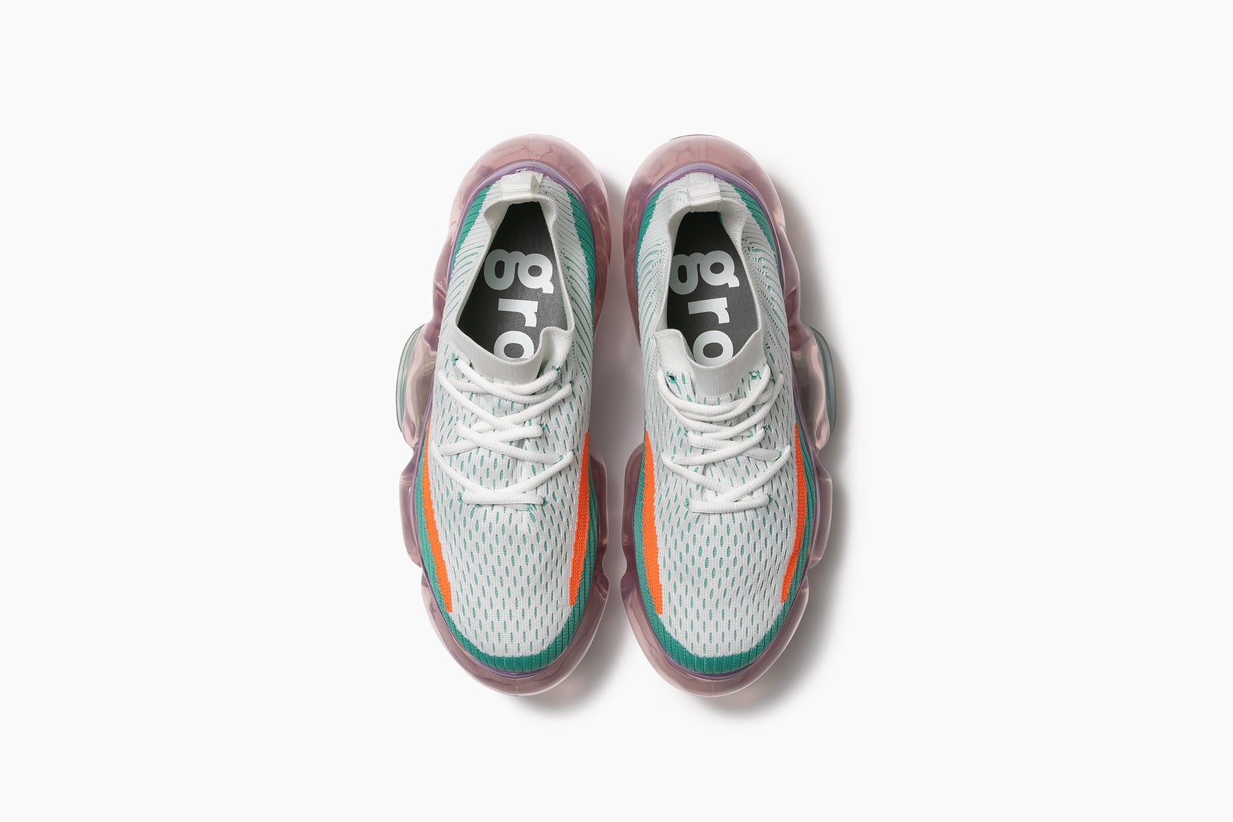MOOPIE T2 - WHITE COBALT GREEN / DIRTY PINK (ムーピー T2