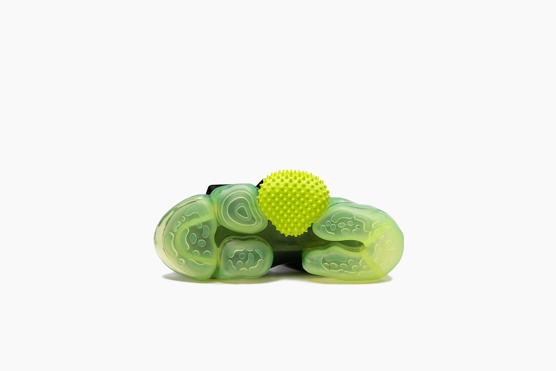 MOOPIE CATERPILLAR SANDAL - BLACK / NEON YELLOW (ムーピー