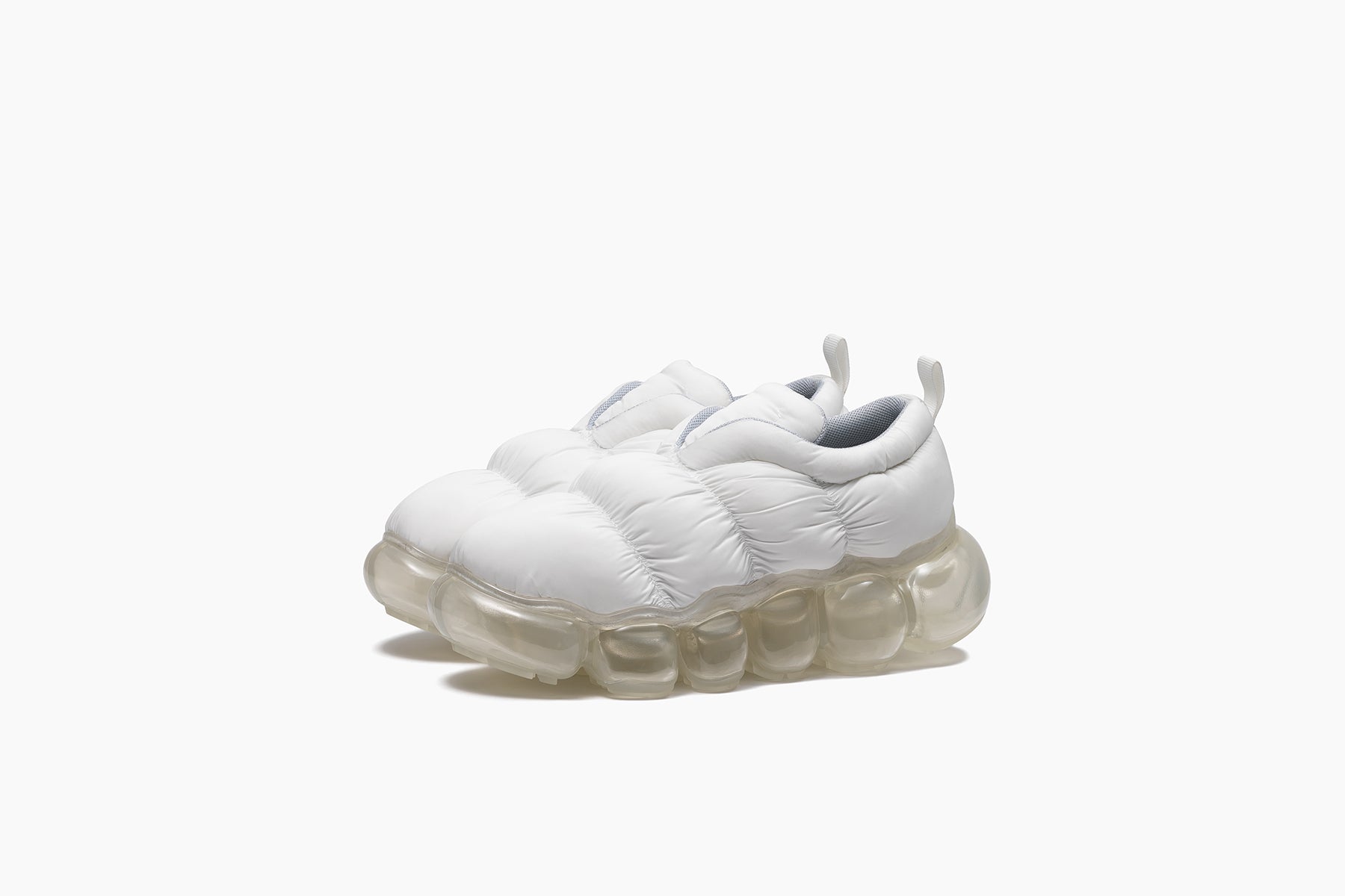 grounds JEWELRY PUFF TRAINER　WHITE / CLEAR