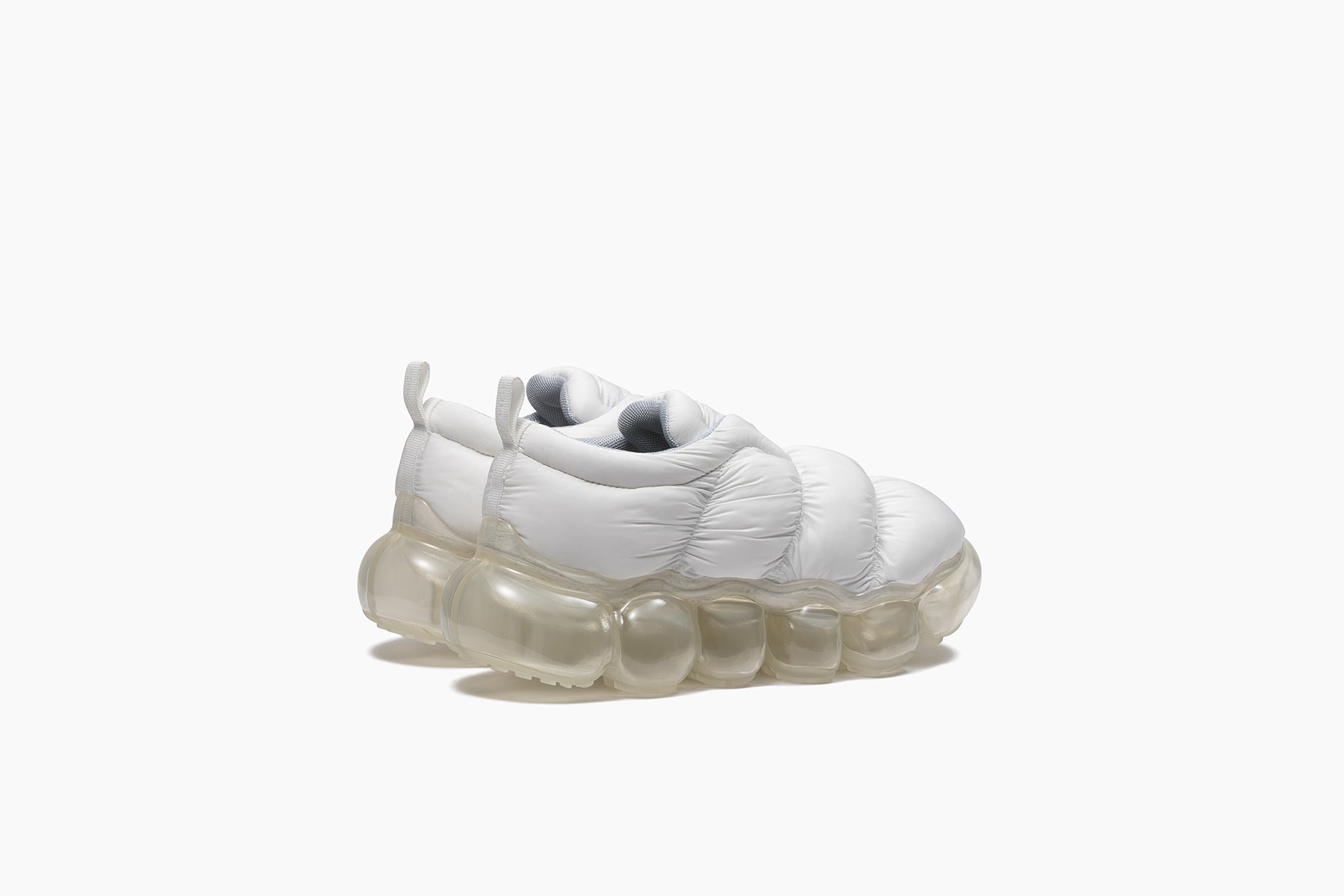 grounds JEWELRY PUFF TRAINER　WHITE / CLEAR