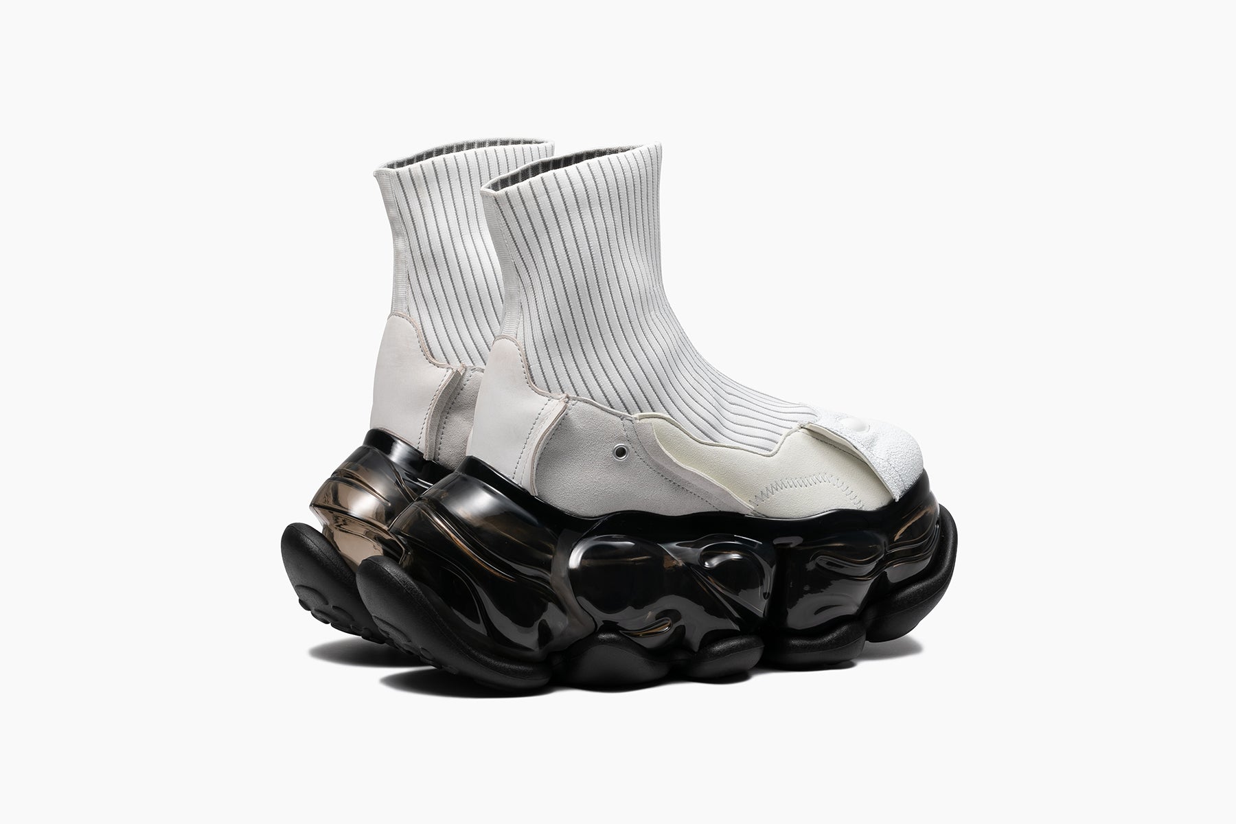 靴 grounds SKYSCRAPER SLED WHITE BLACK 24.0 SKYSCRAPER SLED - WHITE / BLACK (スカイスクレーパー スレッド