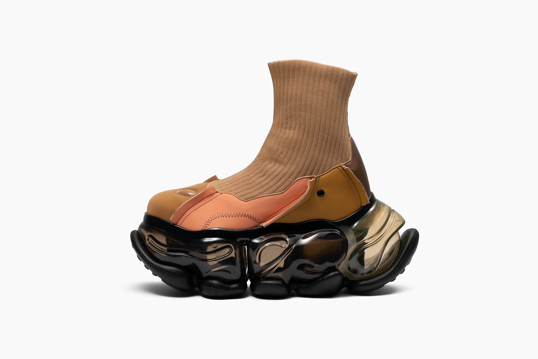 grounds SKYSCRAPER SLED　MOCHA BROWN / BLACK DIRTY BROWN