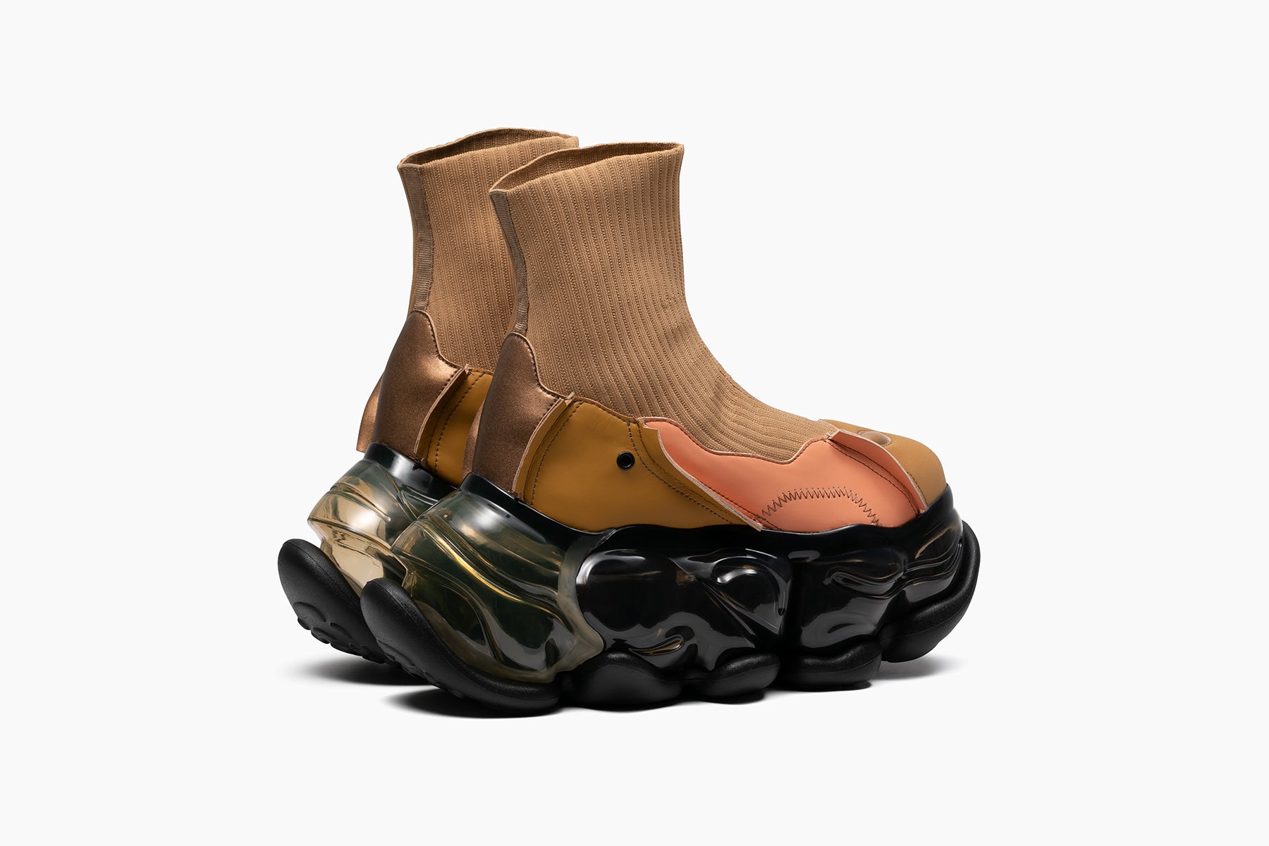 grounds SKYSCRAPER SLED　MOCHA BROWN / BLACK DIRTY BROWN