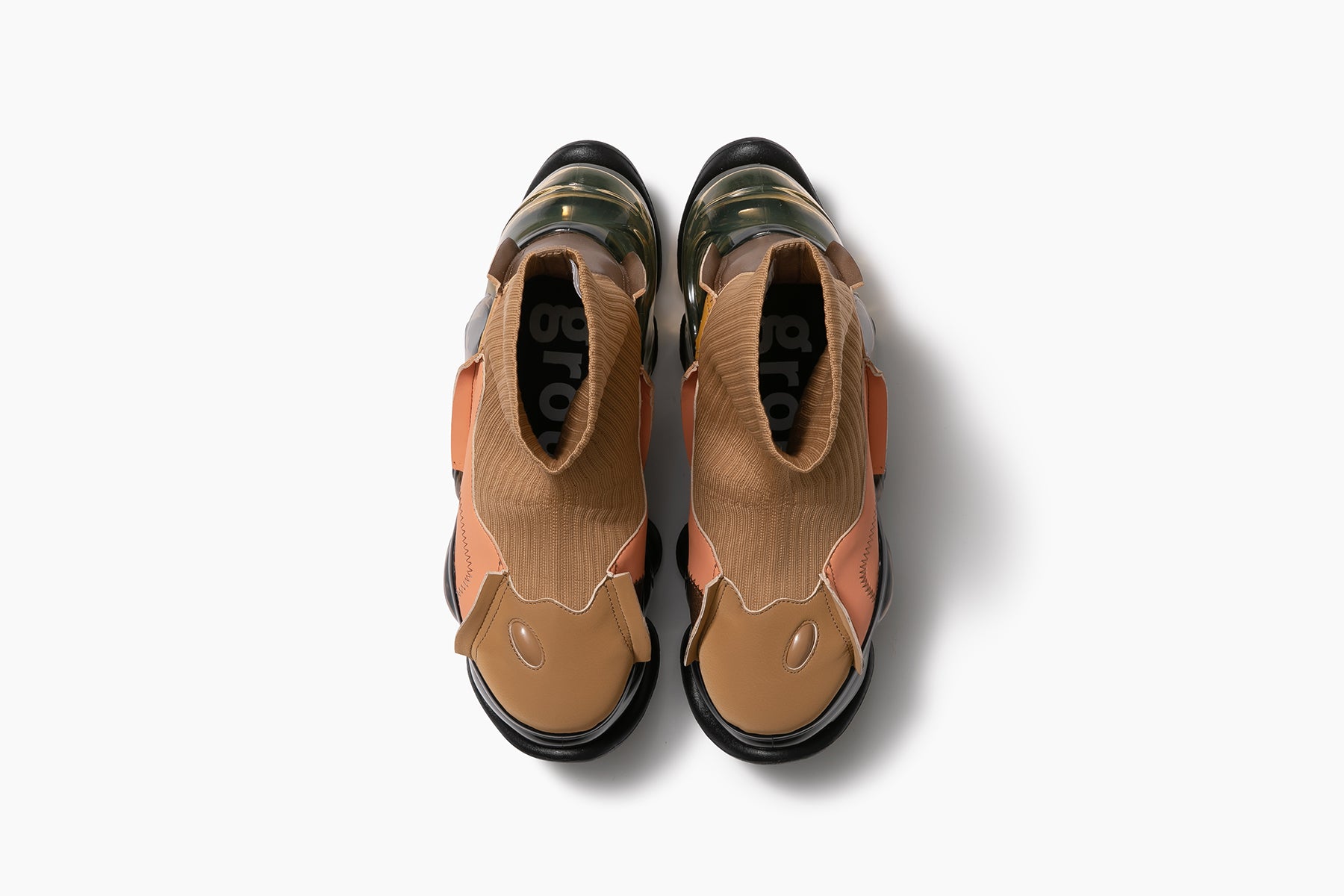 grounds SKYSCRAPER SLED　MOCHA BROWN / BLACK DIRTY BROWN