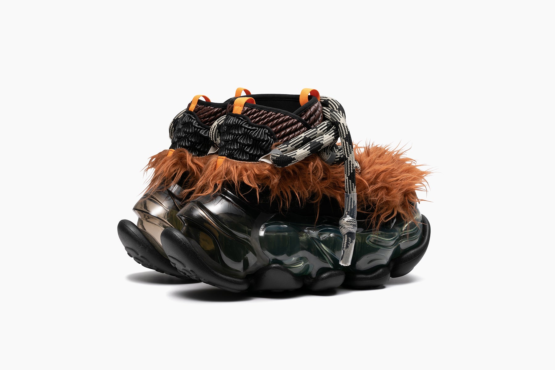 grounds SKYSCRAPER BEAR SLIPPERS	BROWN / ICE GREEN BLACK
