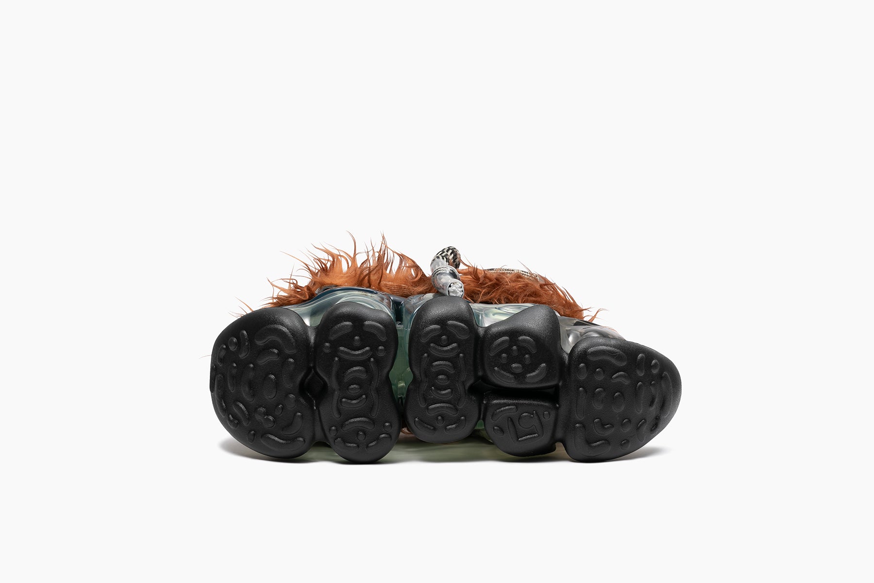 grounds SKYSCRAPER BEAR SLIPPERS	BROWN / ICE GREEN BLACK