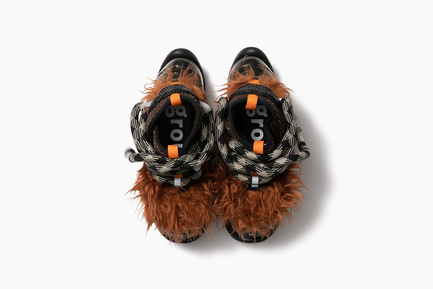 grounds SKYSCRAPER BEAR SLIPPERS	BROWN / ICE GREEN BLACK